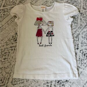 Gymboree Girls Top Size 4 T Short  Sleeve